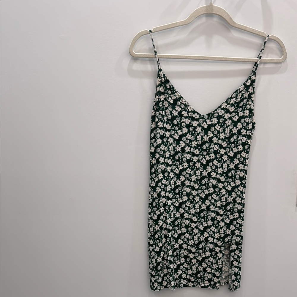 Reformation Floral Spaghetti Strap Dress